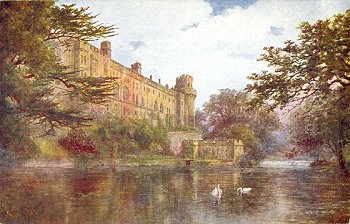 Warwick Castle from the Avon.