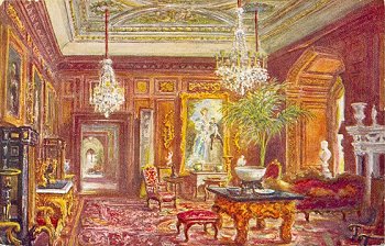 Cedar Drawing Room, Warwick Castle