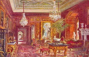 Cedar Drawing Room, Warwick Castle