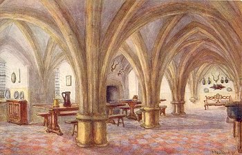 Servant's Hall, Warwick Castle