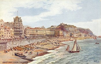 Hastings, from the Pier