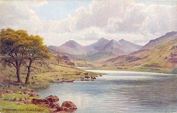 Snowdon, from Capel Curig