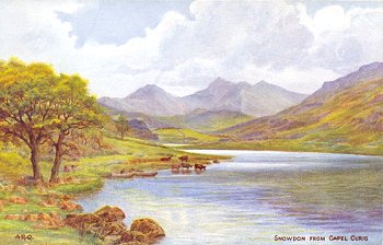 Snowdon, from Capel Curig