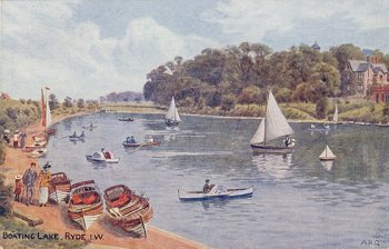 Boating Lake, Ryde, I.W.