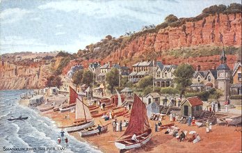 Shanklin, from the pier, I.W.