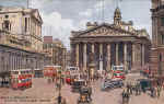 Bank of England & Royal Exchange, London