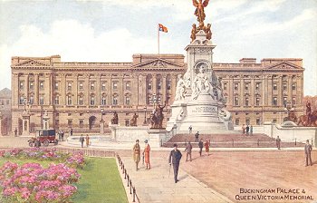 Buckingham Palace & Queen Victoria Memorial