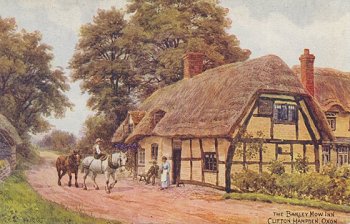 The Barley Mow Inn Clifton Hampden, Oxon. by A. R. Quinton