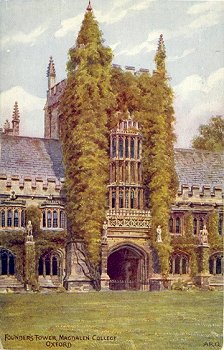 Founder's Tower, Magdalen College Oxford