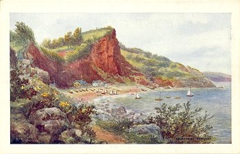 Oddicombe, Torquay. by W. W. Quatremain
