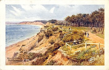 West Cliff Walk Bournemouth