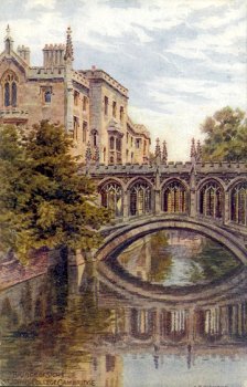 Bridge of Sighs St Johns College Cambridge