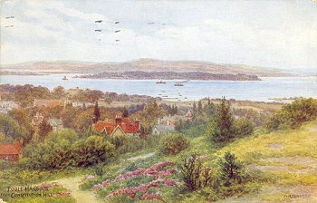 Poole Harbour from Constitution Hill