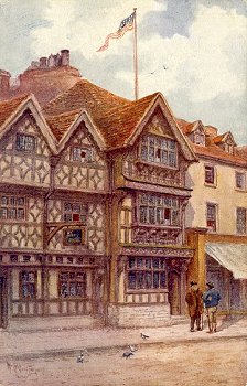 Harvard House and Garrick Inn, Stratford-on-Avon.