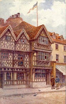 Harvard House and Garrick Inn, Stratford-on-Avon.