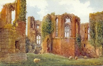 Kenilworth Castle, Oriel Window.