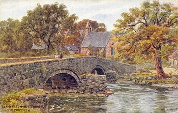 Llanystrumwdy Bridge Nr. Criccieth