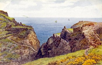 Tintagel Island & Keep