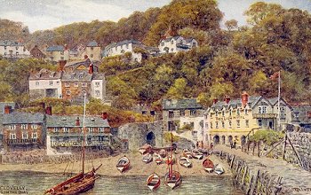 Clovelly, from the Quay