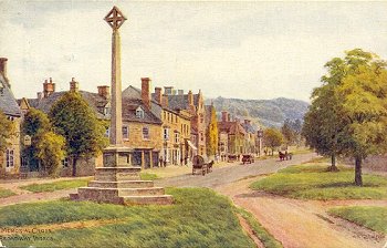 Memorial Cross, Broadway, Worcs.