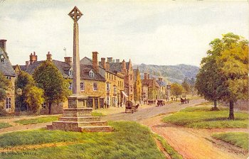 Memorial Cross, Broadway, Worcs.