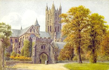 The Dark Entry & Cathedral, from N.E. Canterbury