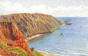 Filey Brigg, from the Cliffs