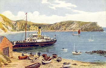 Steamboat Landing Lulworth Cove.