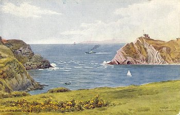 Lulworth Cove from E. by A. R. Quinton