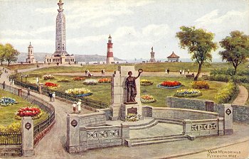 War Memorials Plymouth Hoe.