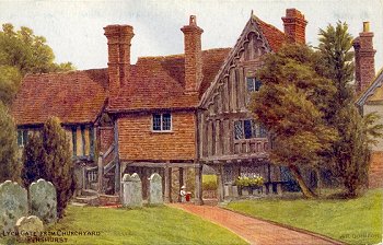 Lych Gate from Churchyard Penshurst