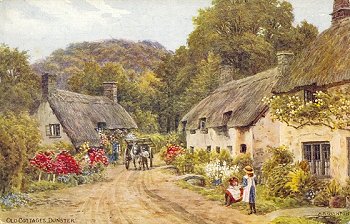 Old Cottages, Dunster