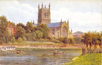 Worcester Cathedral, N.W.