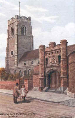 Wolsey's Gate & St Peter's Church, Ipswich