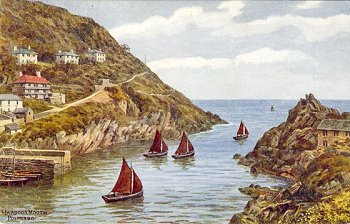 Harbour Mouth Polperro.