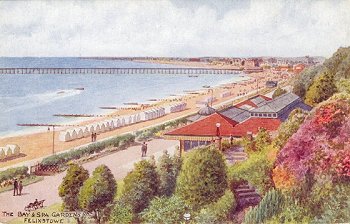 The Bay & Spa Gardens Felixstowe.