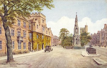 Balliol College & Martyrs' Meml. Oxford.