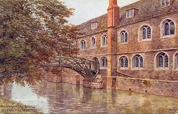 Mathematical Bridge, Queens' Coll. Cambridge