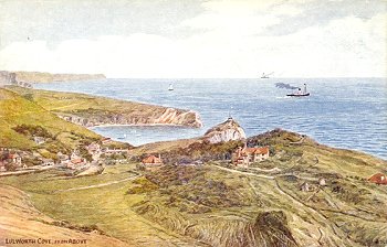 Lulworth Cove, from Above