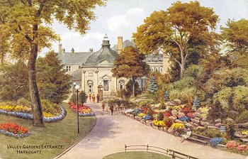 Valley Gardens Entrance. Harrogate