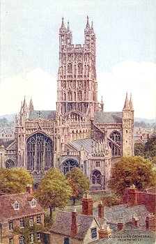 Gloucester Cathedral from the West
