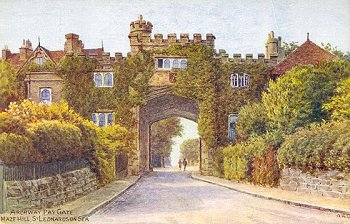 Archway Pay Gate. Maze Hill, St Leonards-on-Sea.