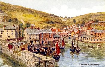 The Harbour, Polperro by A. R. Quinton