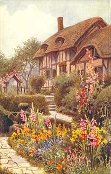 Anne Hathaway's Cottage. Stratford-on-Avon