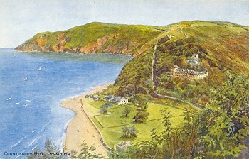 Countisbury Hill, Lynmouth