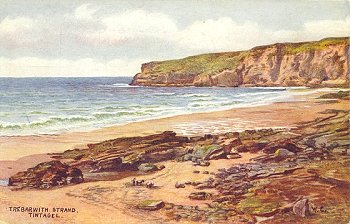 Trebarwith Strand, Tintagel