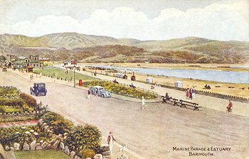 Marine Parade & Estuary. Barmouth