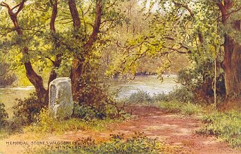 Memorial Stone, Waggoners Wells Hindhead