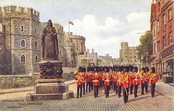 Victoria Statue, Castle Approach Windsor