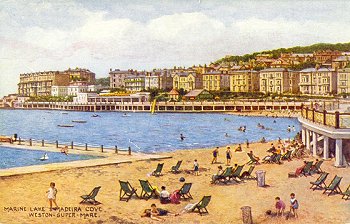 Marine Lake & Madeira Cove, Weston-Super-Mare.